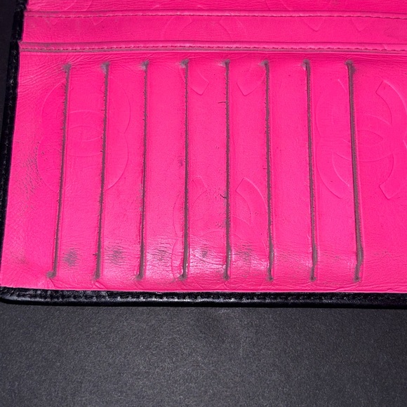Authentic Chanel CC Cambon Black Lambskin Long Wallet - Picture 11 of 12